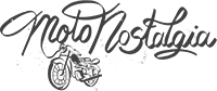 Motonostalgia logo in dark grey colour