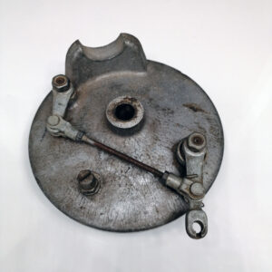 Dnepr motorcycle brake dust shield