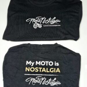 MotoNostalgia Unisex T-Shirt - Black